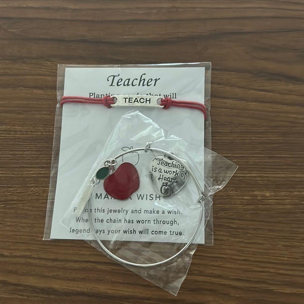 Teacher bracelets